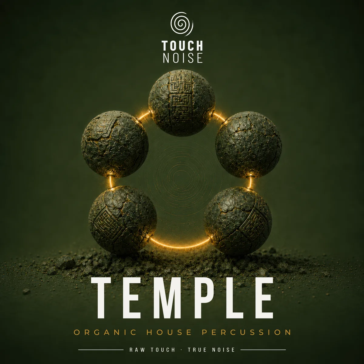 TEMPLE — Organic House Percussion cover artwork